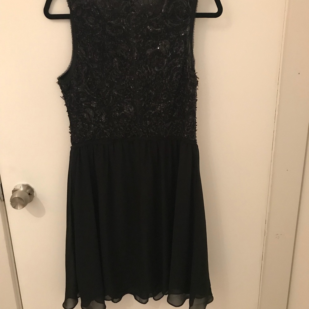 Max Studio Black Sequin Dress - Picture 3 of 6